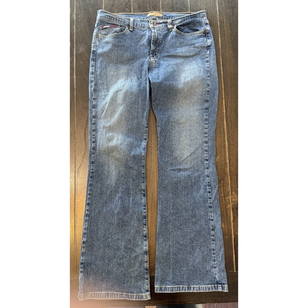 Tommy Hilfiger Jeans Womens 11 Vintage 2003 Y2K Low Rise Bootcut Flare
